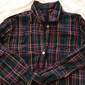 J.Crew plaid shirt
